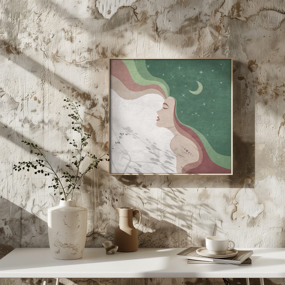 Poster - Lunar Dreams square poster interior 3