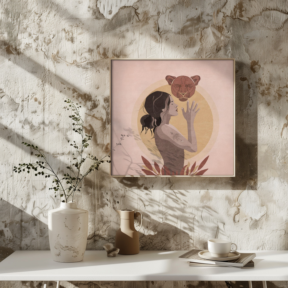 Affiche - Spirit Connection square poster interior 3