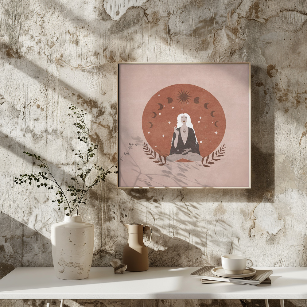 Juliste - Lunar Serenity square poster interior 3