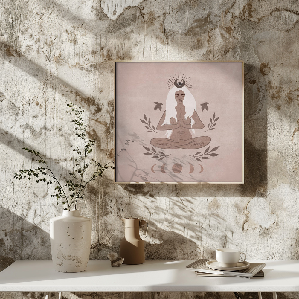 Juliste - Serene Awakening square poster interior 3