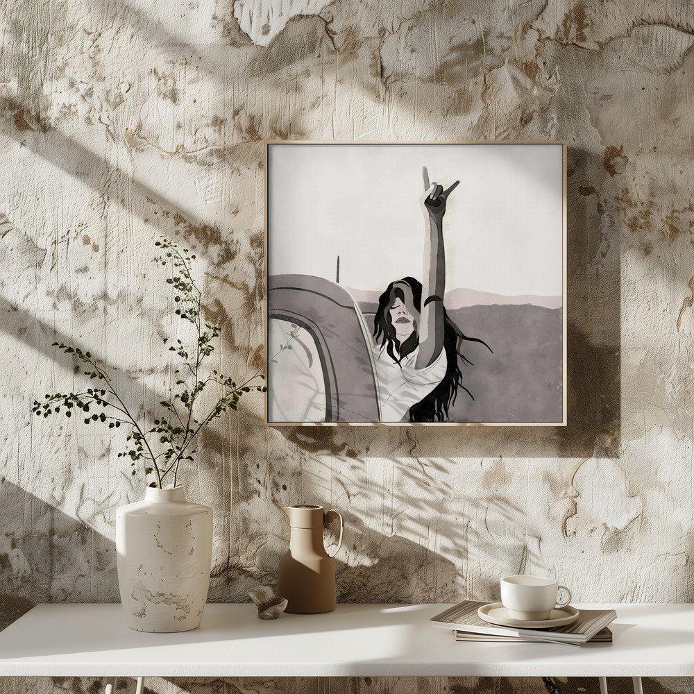 Poster - Rebel Spirit square poster interior 3