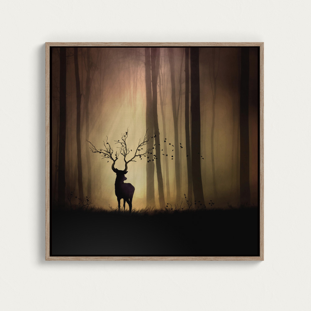 Canvas print - Legendes d'automne square canvas motif image