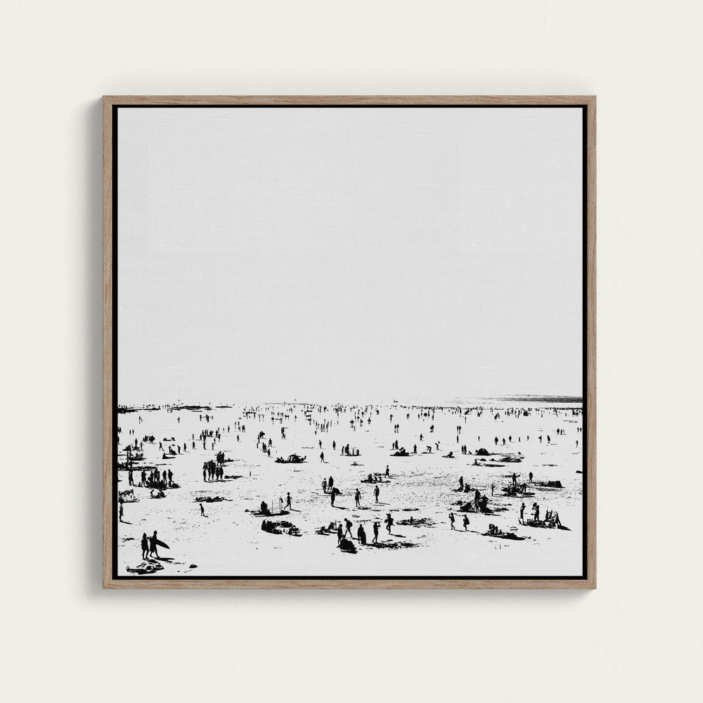 Canvas print - Beach No2 over dining table