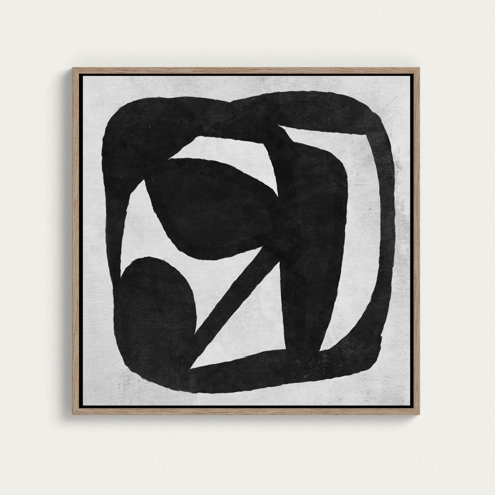 Toile - Abstract Melody square canvas motif image