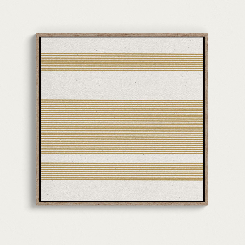 Toile - Harmony in Lines square canvas motif image