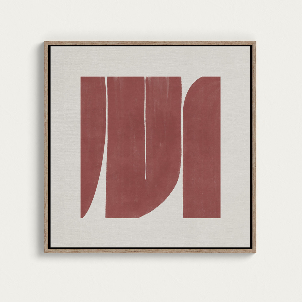 Canvas print - Rustic Harmony over dining table