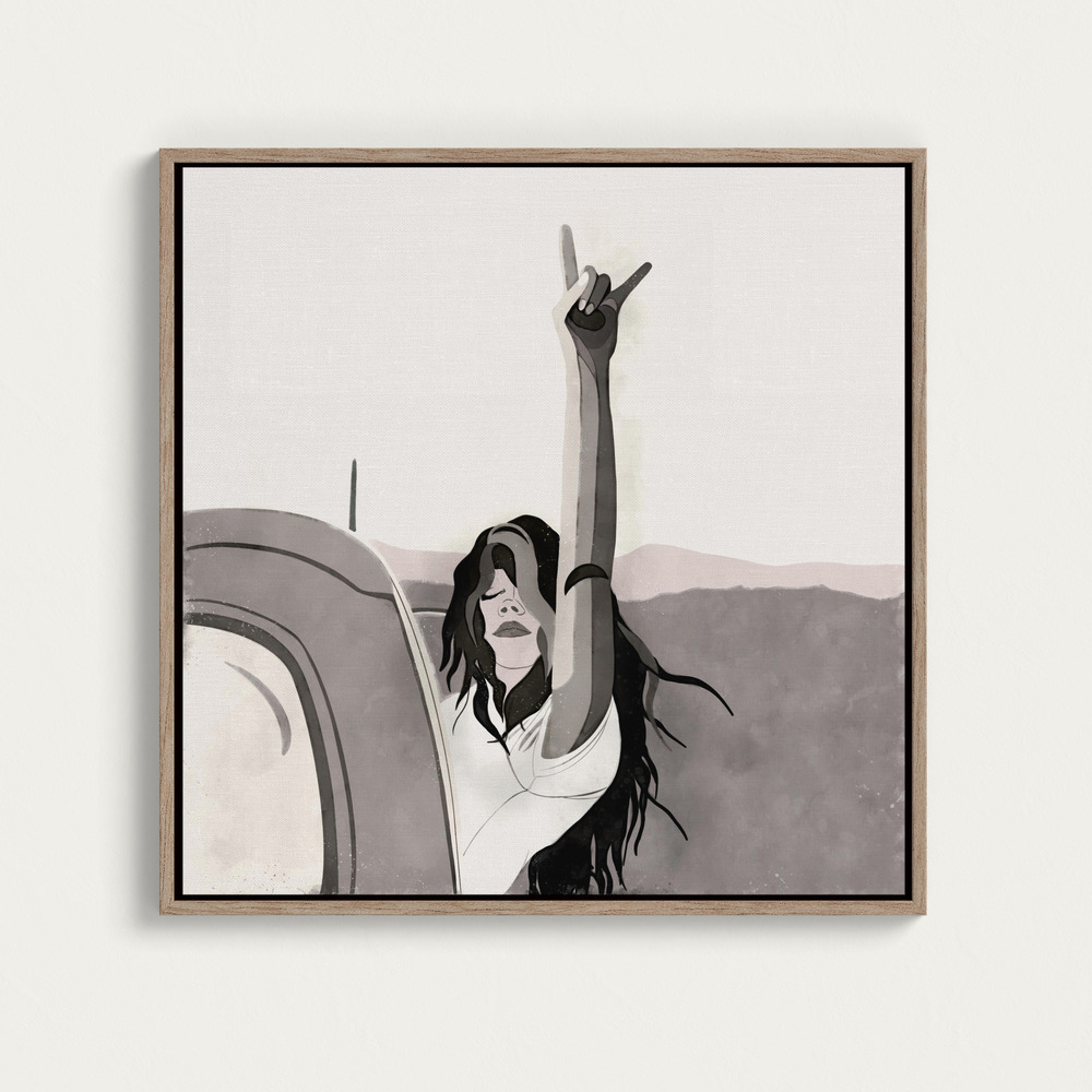 Stampe su tela - Rebel Spirit sopra il tavolo da pranzo