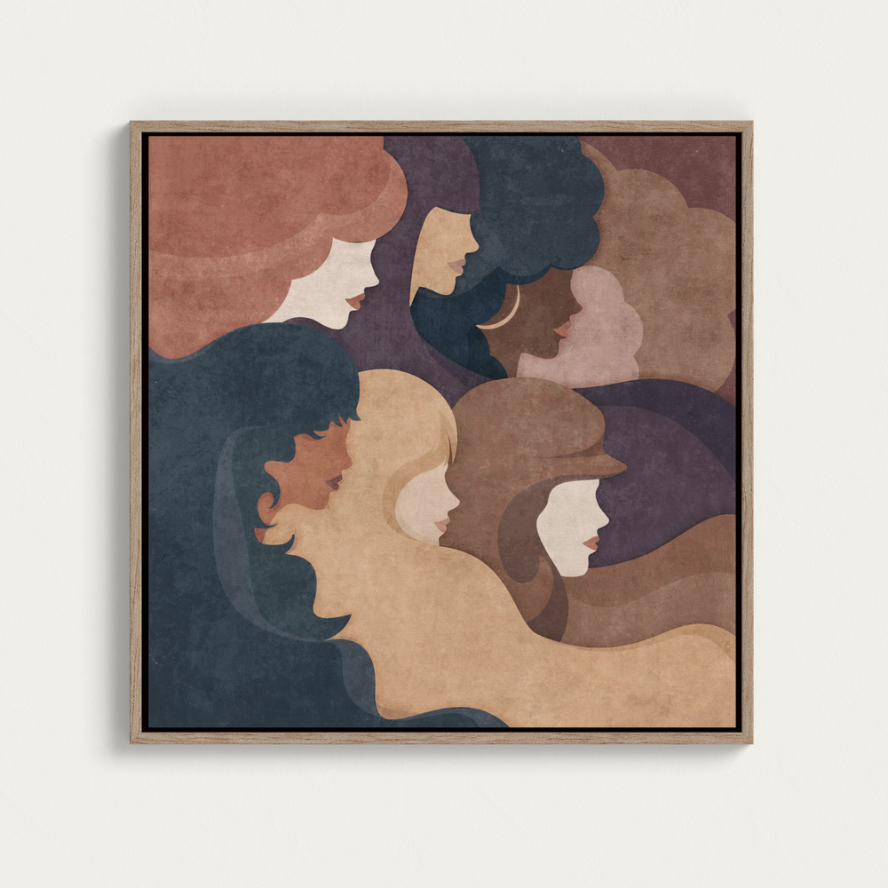 Stampe su tela - Waves of Identity sopra il tavolo da pranzo