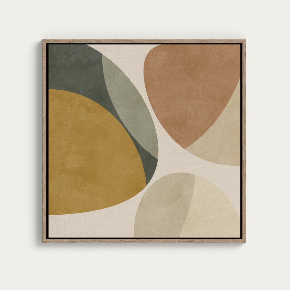 Canvas print - Pattern3 Mid Earth 2 over dining table