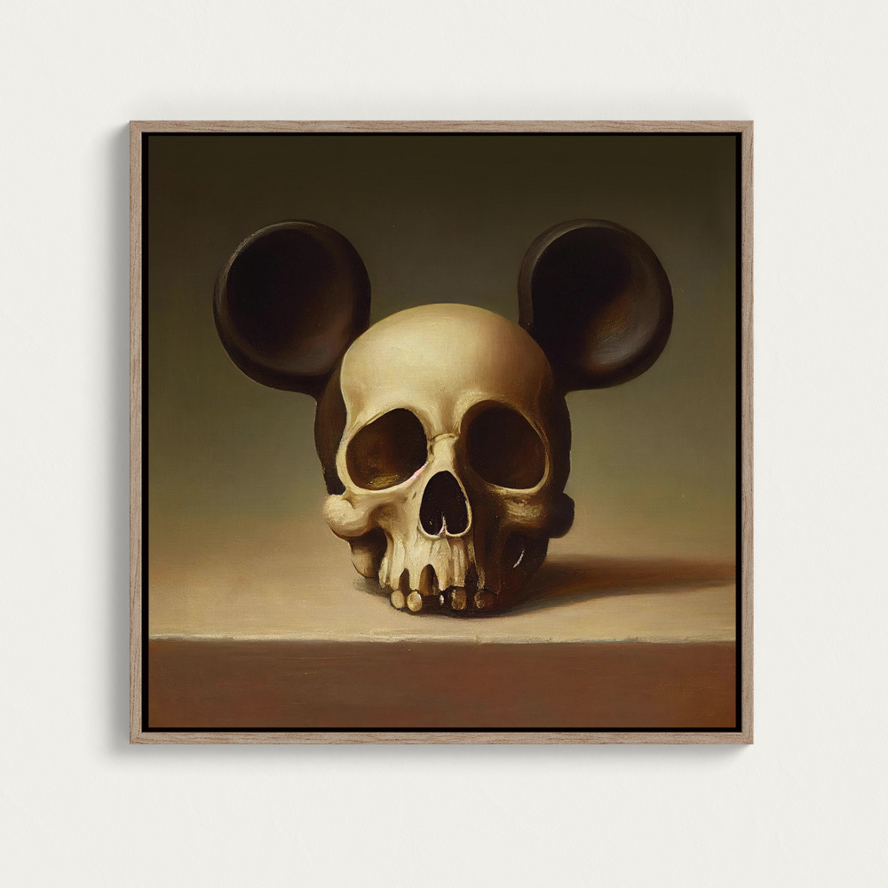 Canvas print - The Dream Is Over square canvas motif image