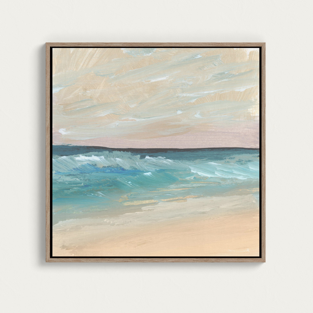 Toile - Bay Waves square canvas motif image