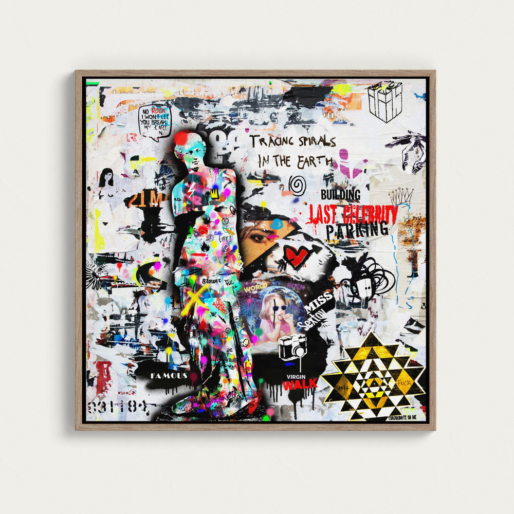 Canvas print - V Milo 8 square canvas motif image