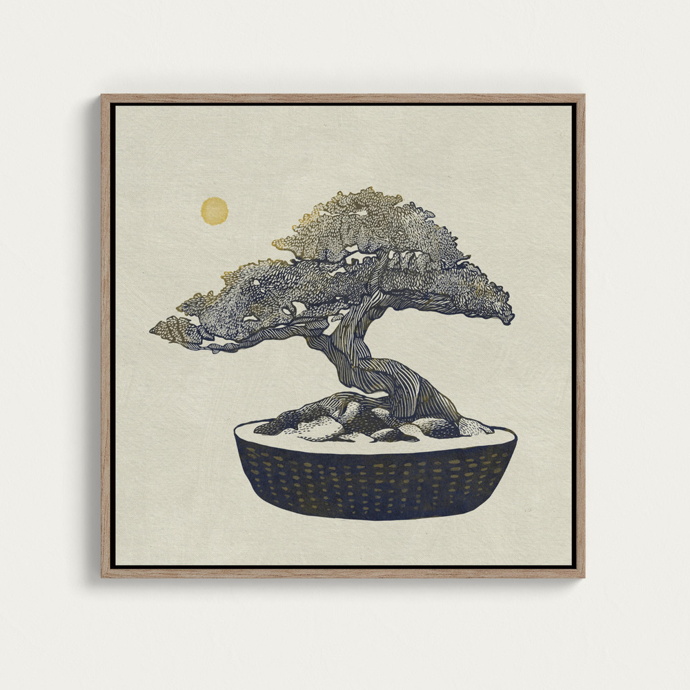 Canvas print - Bonsai Tree over dining table