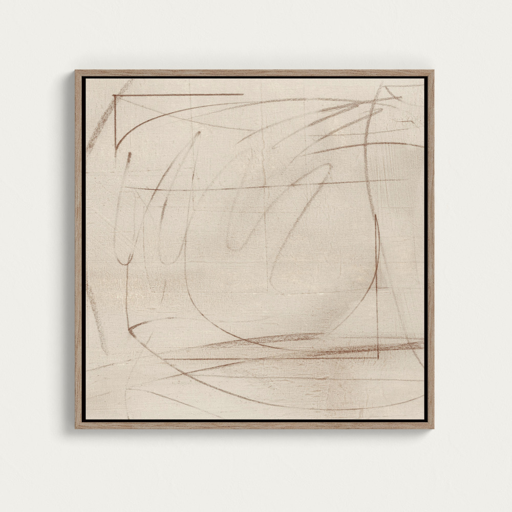 Toile - Dessiner square canvas motif image