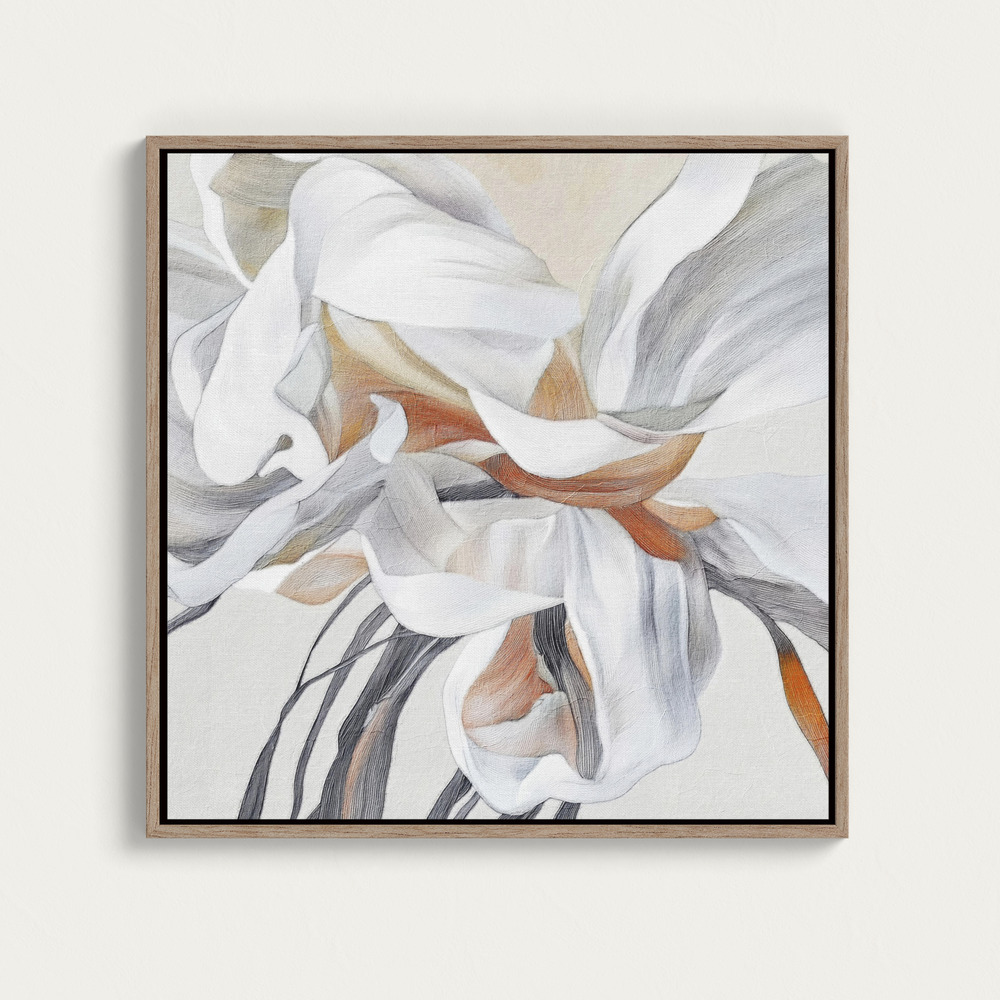 Canvas print - Fleur over dining table