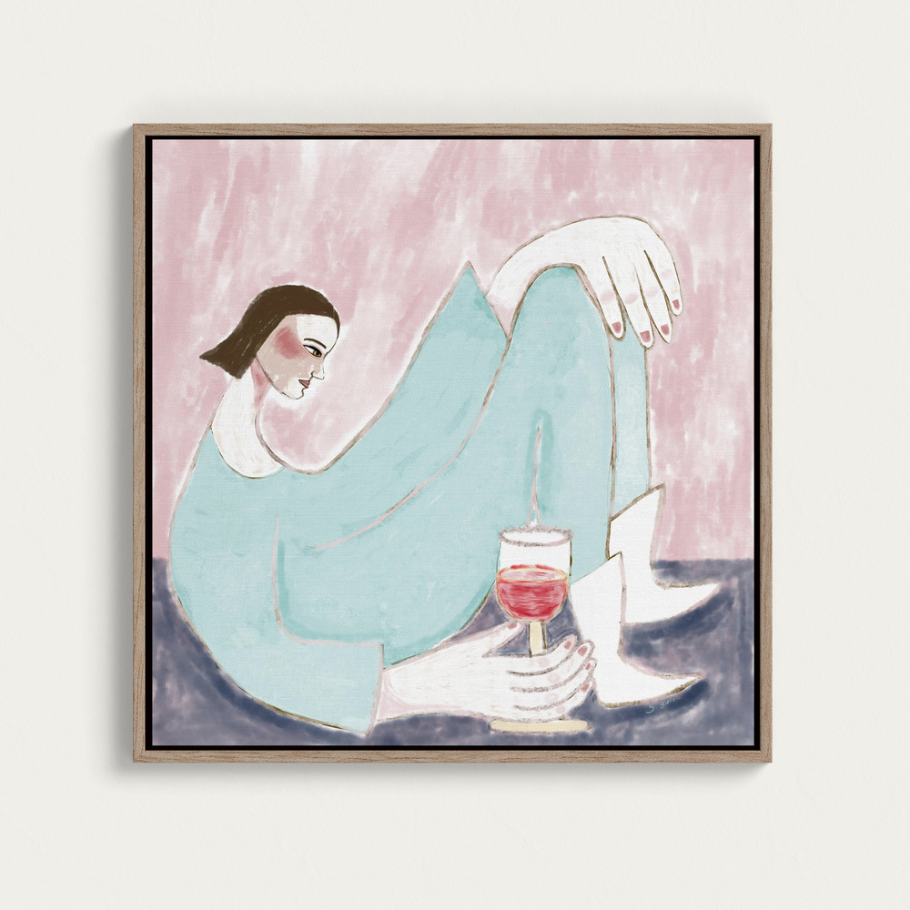 Canvas print - Time to Relax over dining table