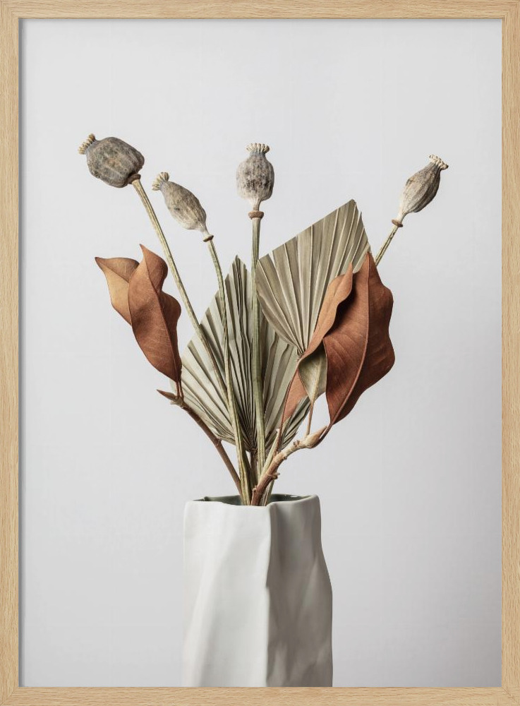 Poster - Dried_003 posterframe van natuurlijk hout