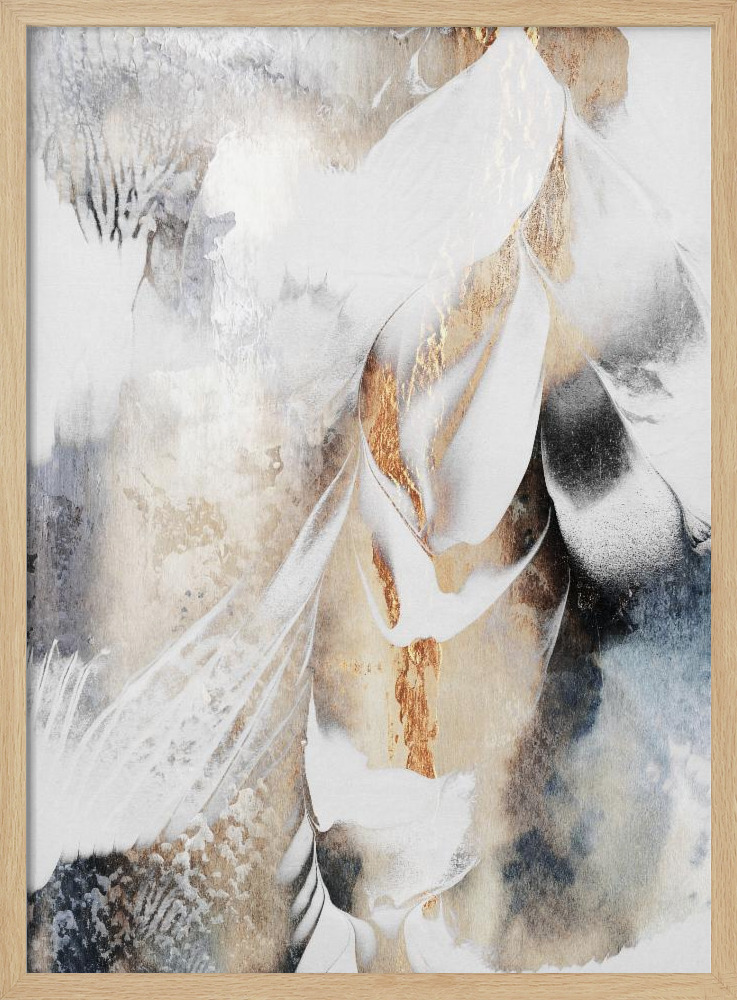 Poster - Soothe Your Soul posterframe van natuurlijk hout
