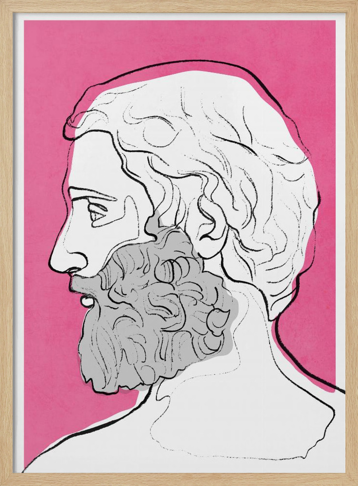 Poster - Aares natural wood poster frame