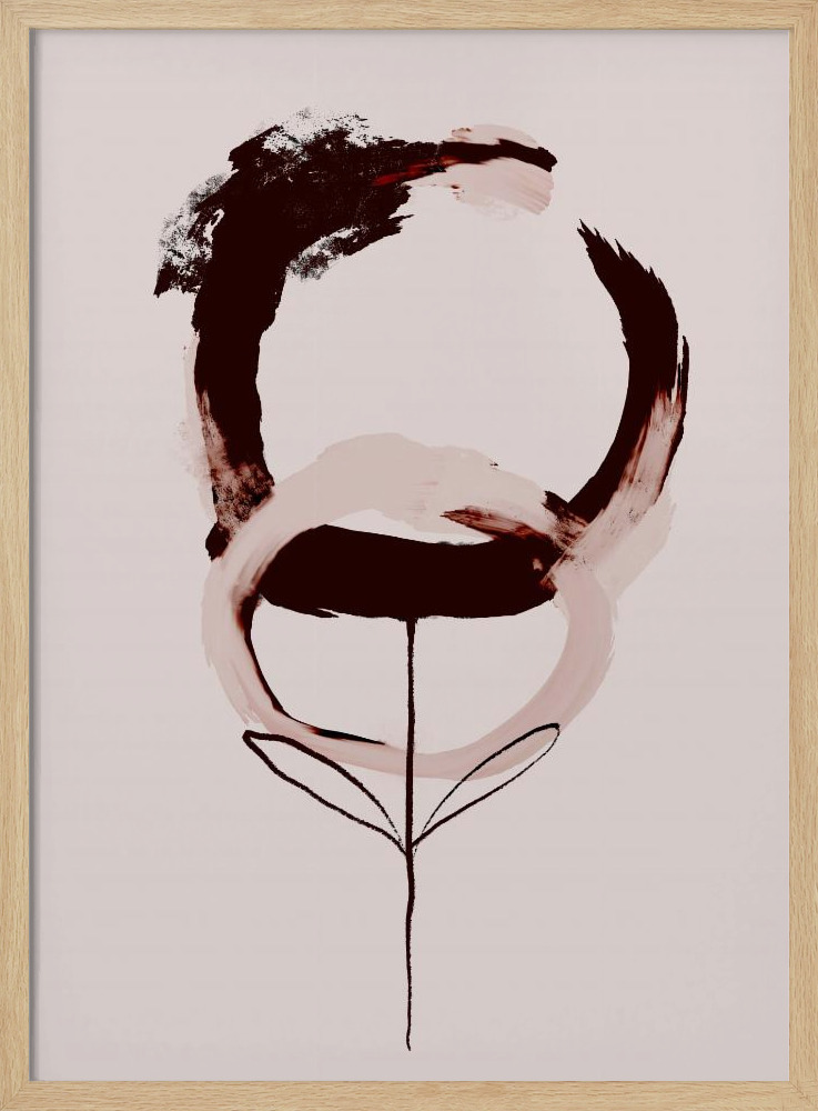 Affiche - Coffee No 1 cadre de poster en bois naturel