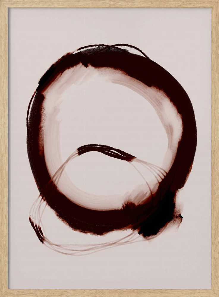 Poster - Coffee No 2 natural wood poster frame