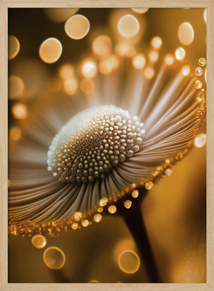 Poster - Golden Hour natural wood poster frame