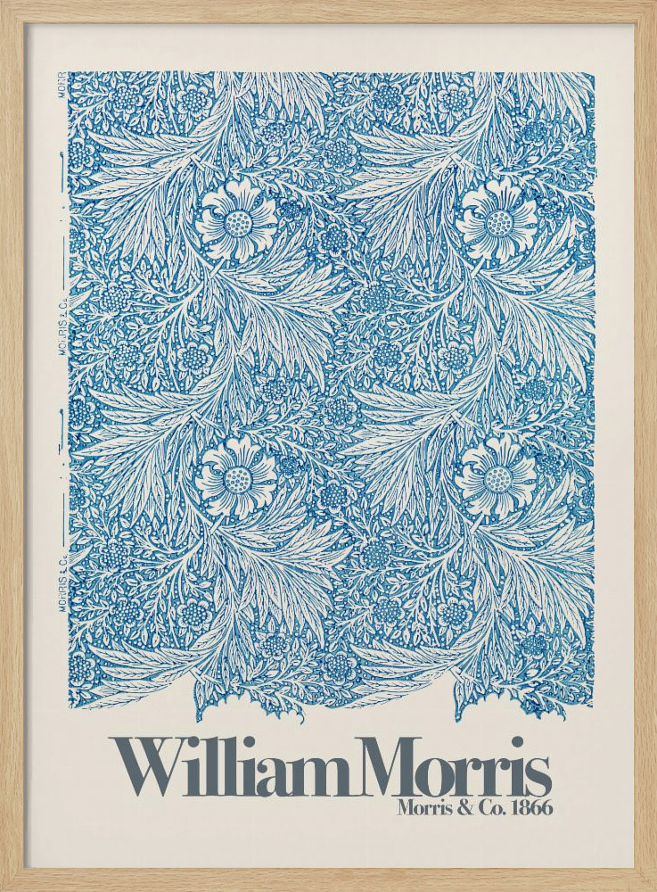 Plakat - Marigold natural wood poster frame