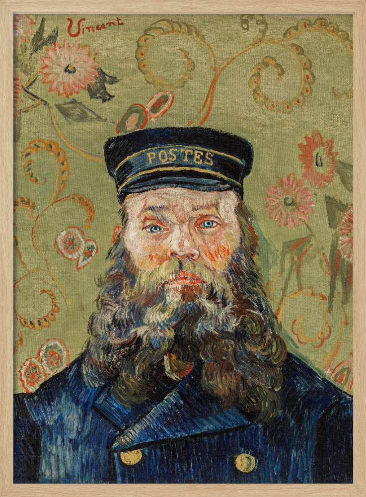 Poster - The Postman natural wood poster frame