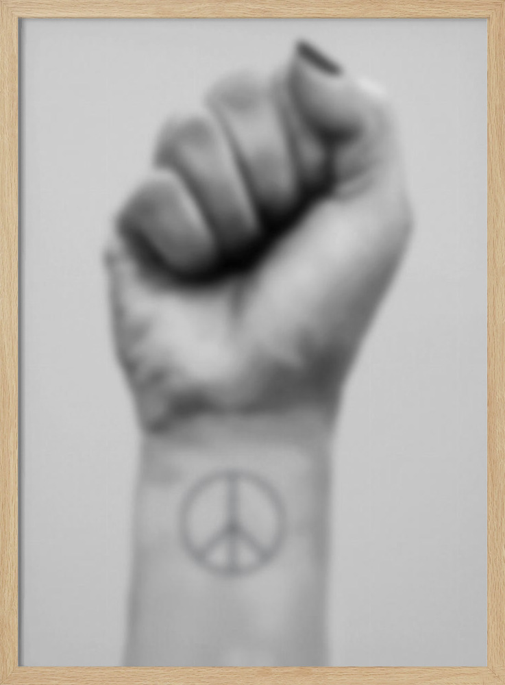 Affiche - Reminder cadre de poster en bois naturel