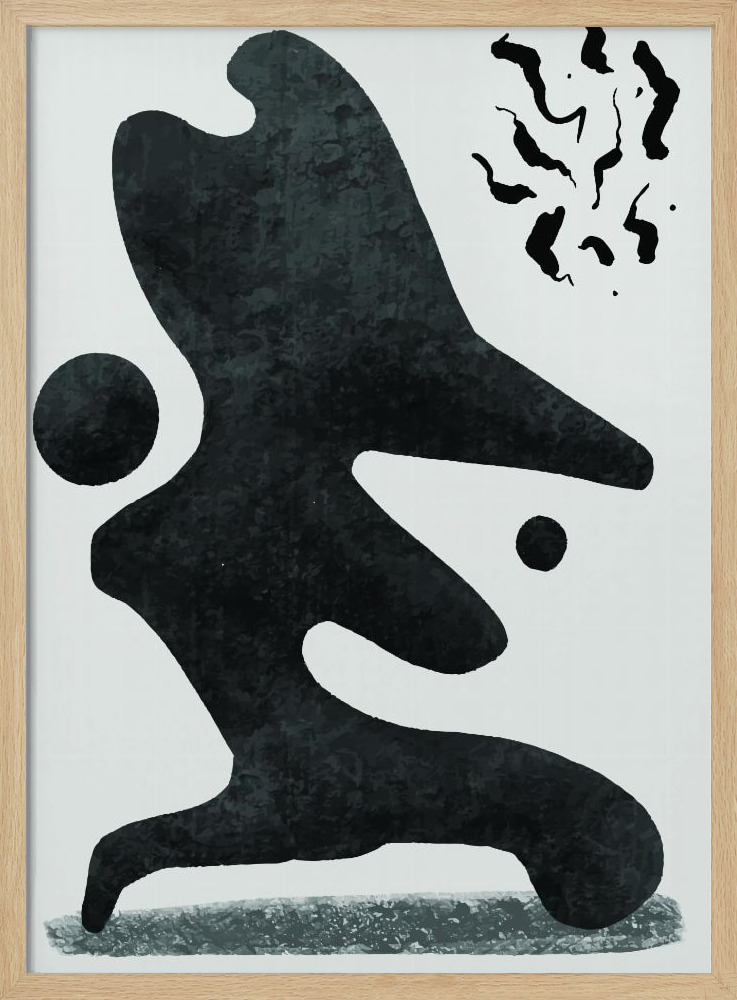 Affiche - Henri Matisse Bodies #3 cadre de poster en bois naturel