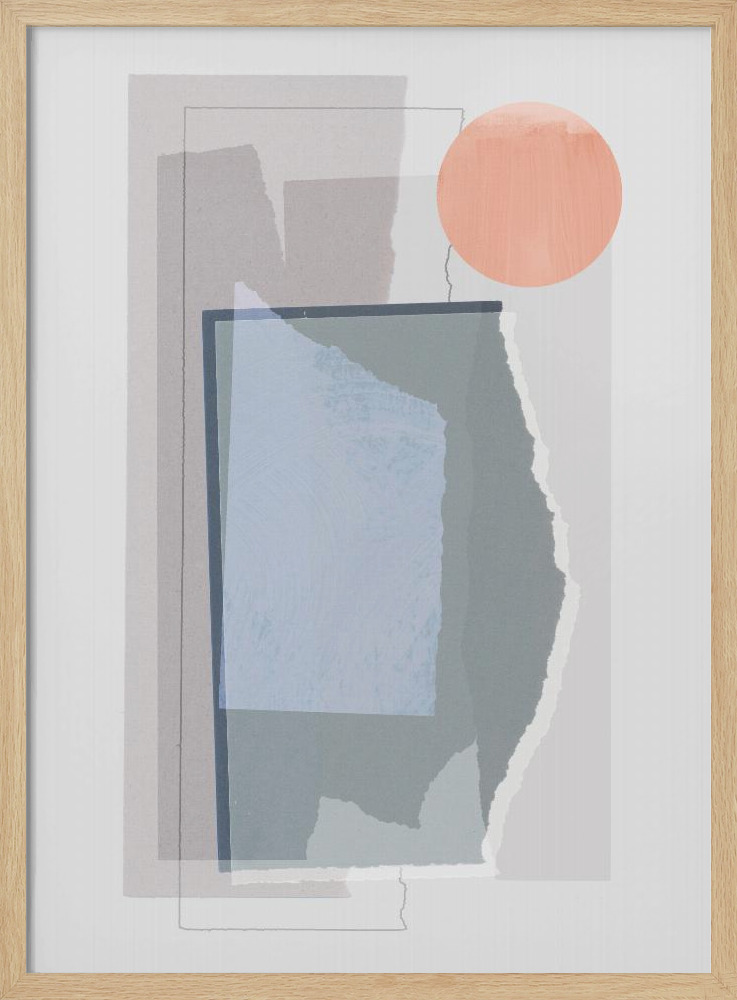 Affiche - Pieces 10B cadre de poster en bois naturel