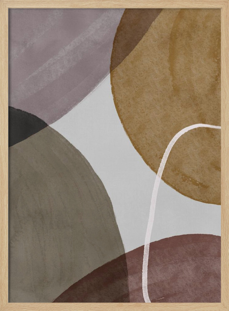 Poster - Graphic 235 natural wood poster frame