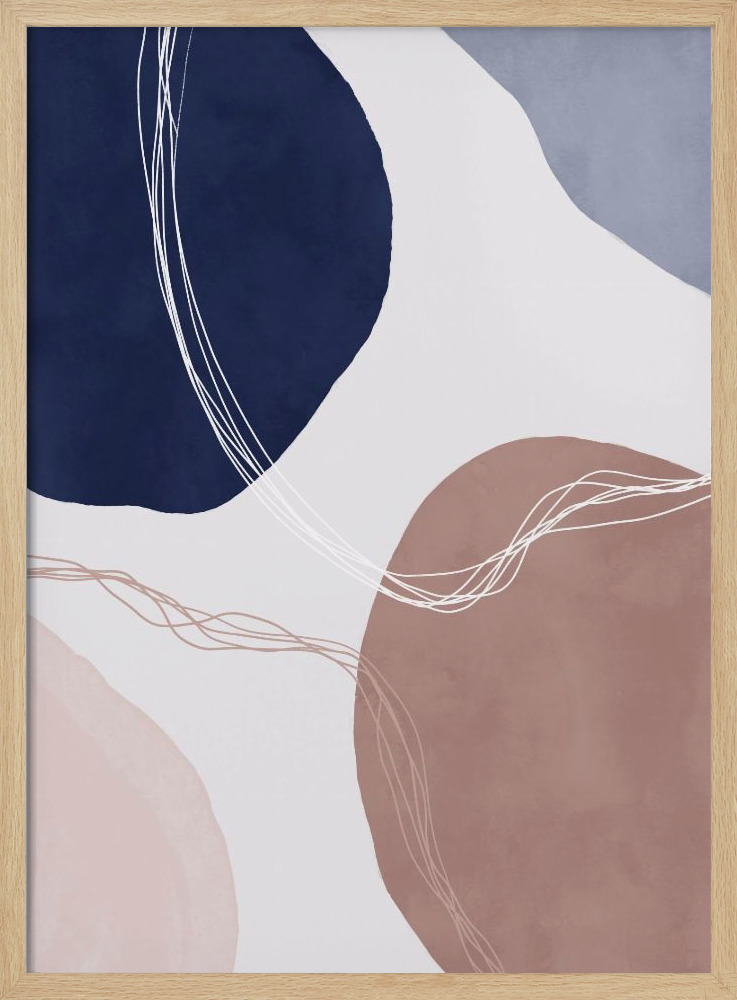 Poster - Graphic 248 natural wood poster frame