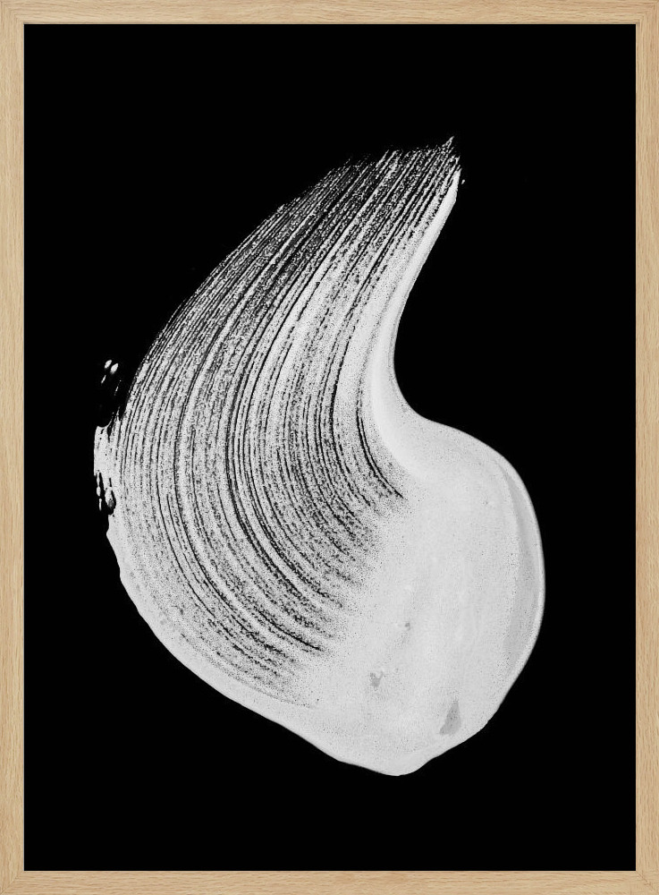 Poster - Minimalism 04 natural wood poster frame