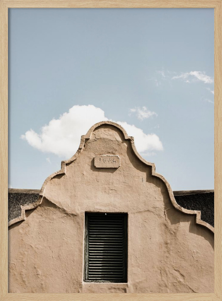 Juliste - Settlers Home luonnollinen puu julisteen kehys