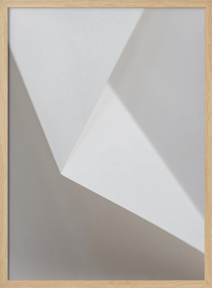 Poster - Paper Studies 17 natural wood poster frame