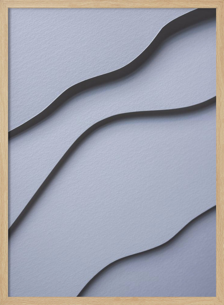 Poster - Paper Studies 27 natural wood poster frame