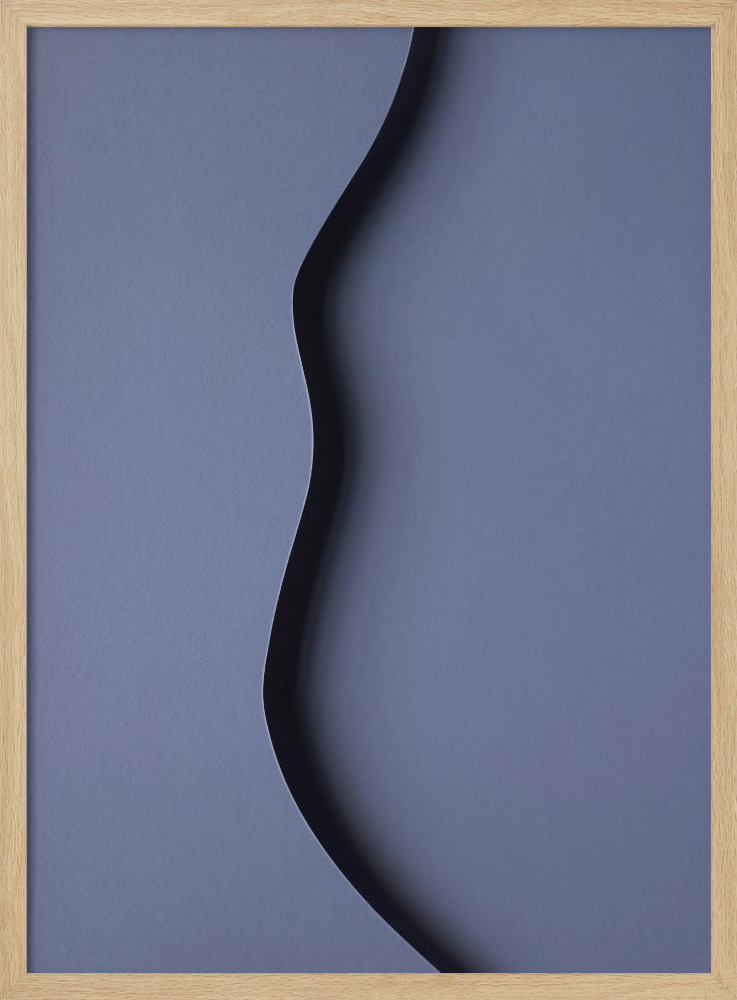 Poster - Paper Studies 29 natural wood poster frame