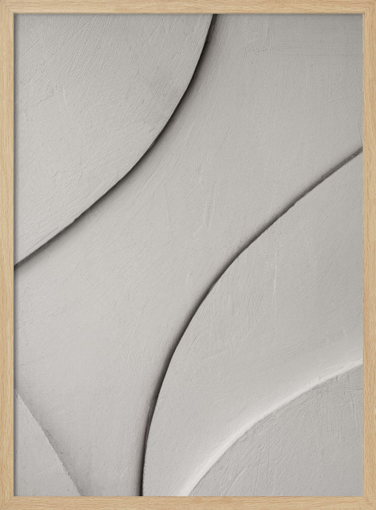 Affiche - Shadow Play 5 cadre de poster en bois naturel