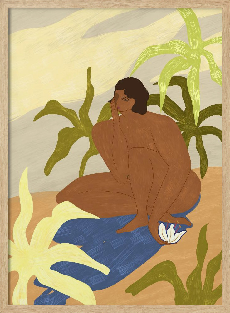 Poster - Aunaturel posterrahmen aus Naturholz