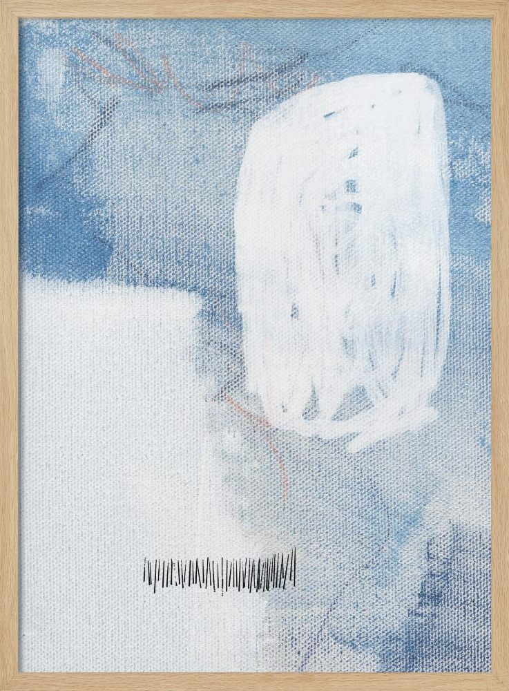 Juliste - Floating Inside Myself luonnollinen puu julisteen kehys