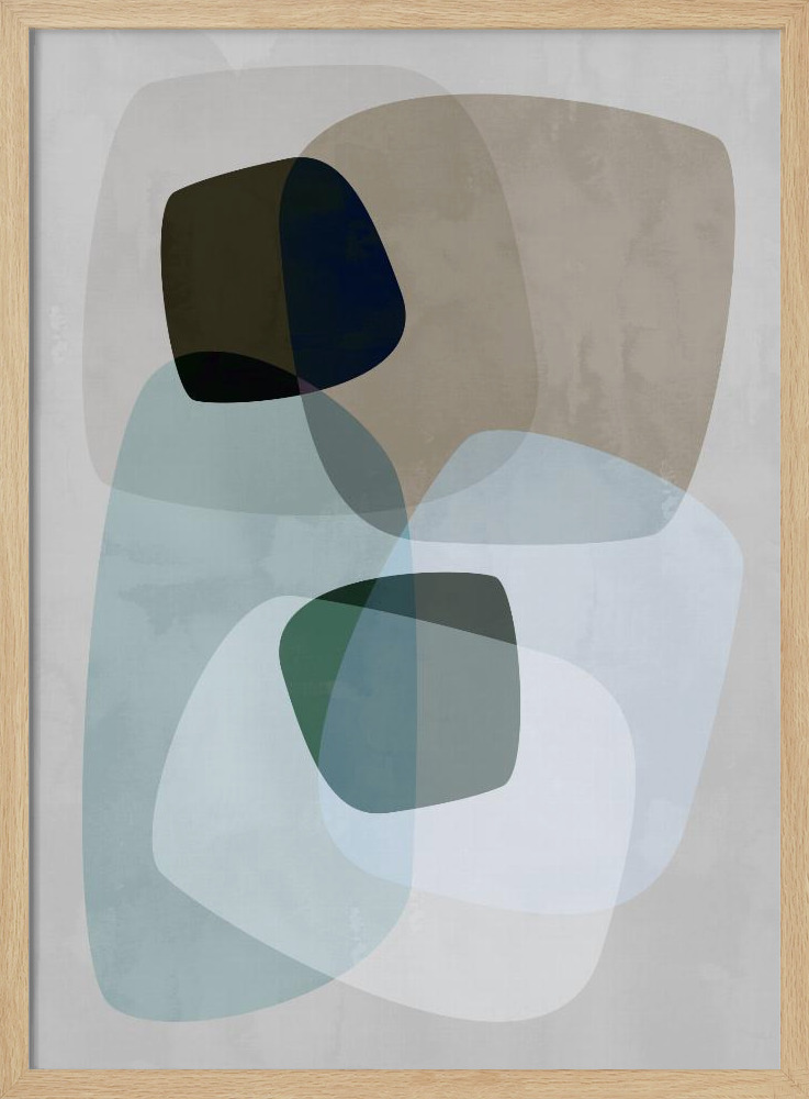 Poster - Graphic 194X posterframe van natuurlijk hout