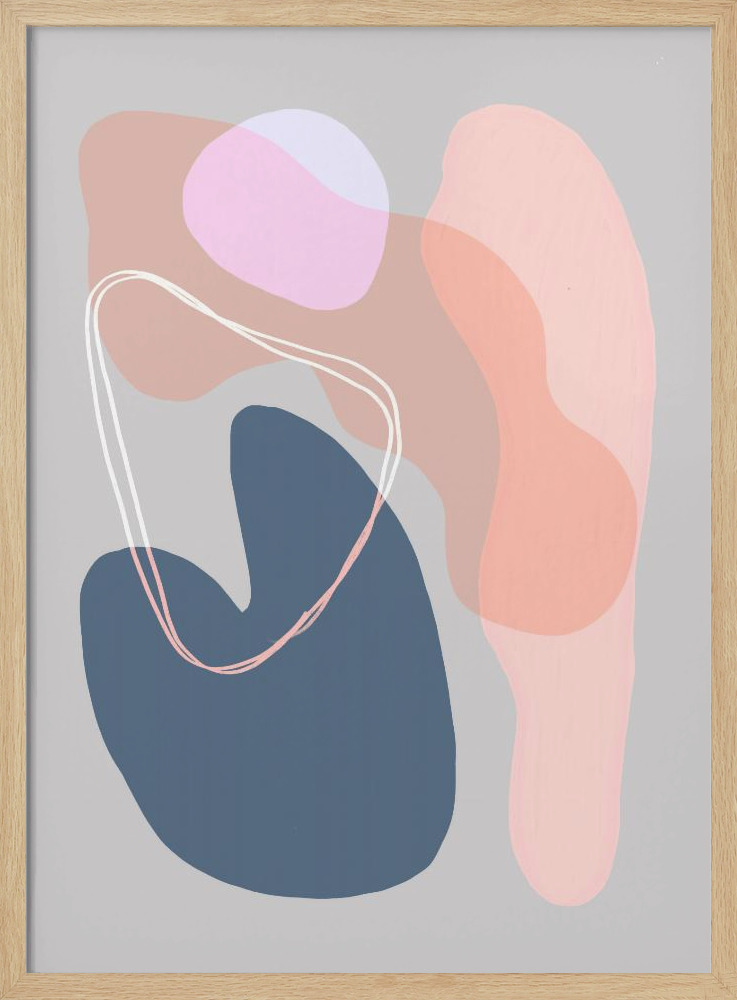 Poster - Graphic 271X natural wood poster frame