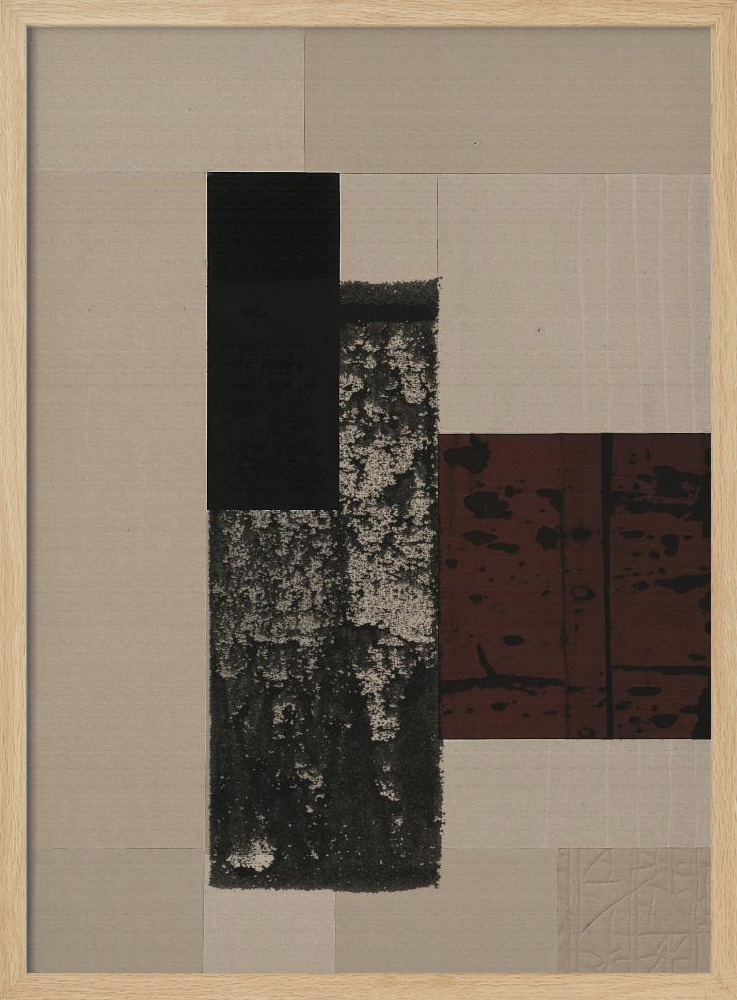 Poster - - Paper Cut No.5 natural wood poster frame