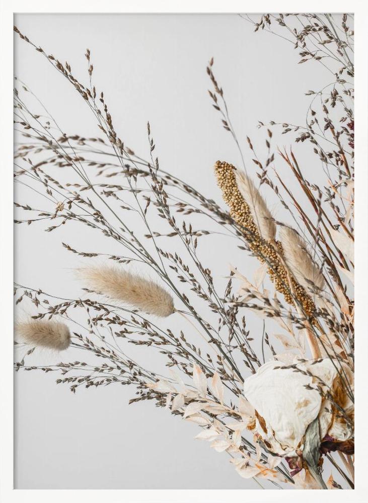 Affiche - Dried_008 cadre de poster en bois blanc