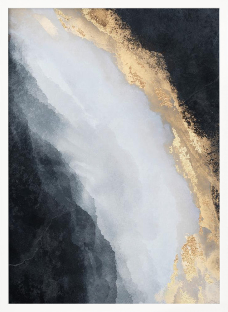 Poster - Stream posterframe wit hout