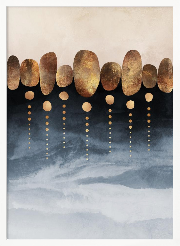 Poster - Natural Abstraction posterframe wit hout