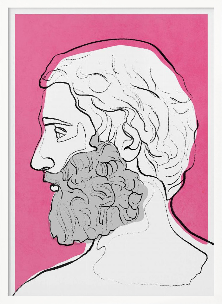 Poster - Aares white wood poster frame