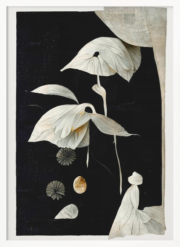 Poster - The Seed white wood poster frame