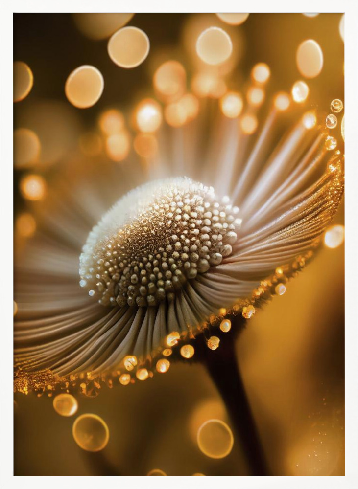 Poster - Golden Hour white wood poster frame